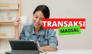 Transaksi Pulsa Massal